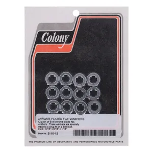 Colony Colony, Flatwashers 5/16" Chrome plated