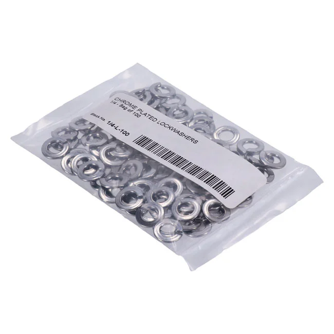 Colony Lockwashers 1/4" Chrome plated