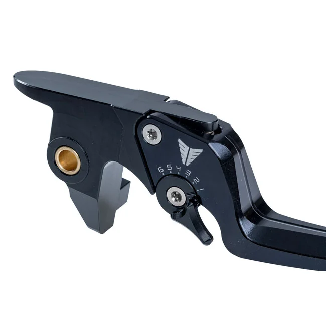 Müeller Müller, Adjustable Lever Set Gen2 Softail. Black