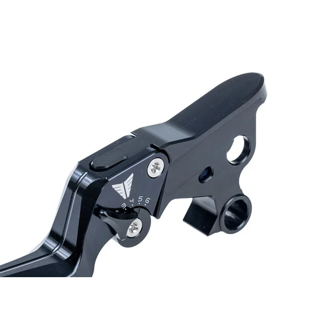 Müeller Müller, Adjustable Lever Set Gen2 Softail. Black