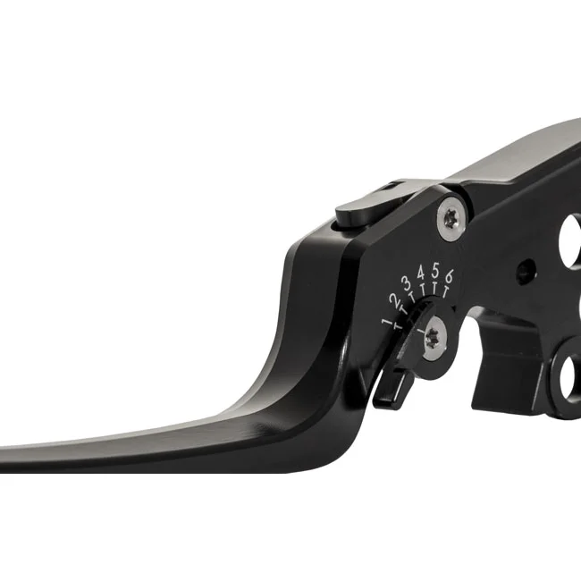 Rick's Motorcycles Classic brake & clutch lever set. Black