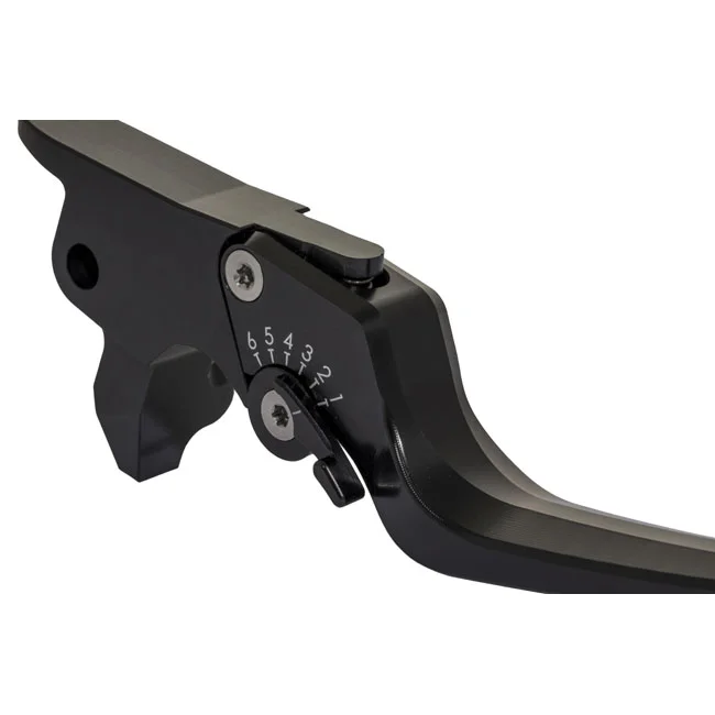 Rick's Motorcycles Classic brake & clutch lever set. Black