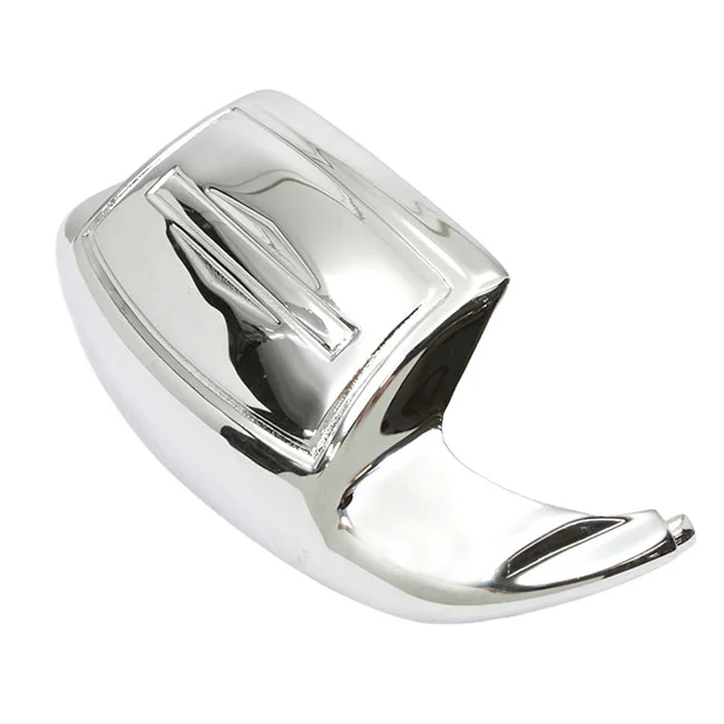 V-Twin Mfg Chevron front fender tip. Chrome - 59215-59A