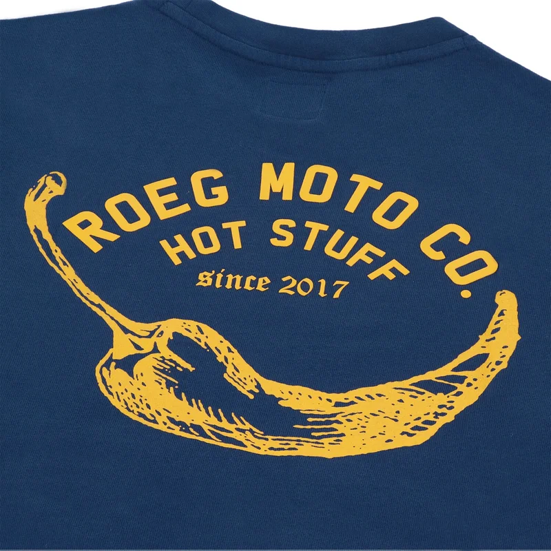 Roeg Pepper t-shirt navy