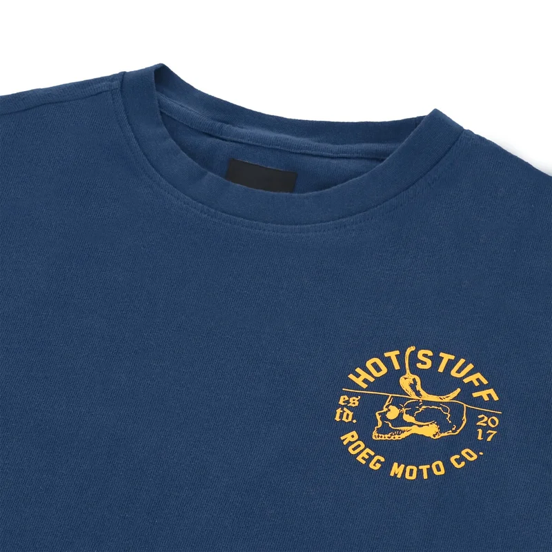 Roeg Pepper t-shirt navy