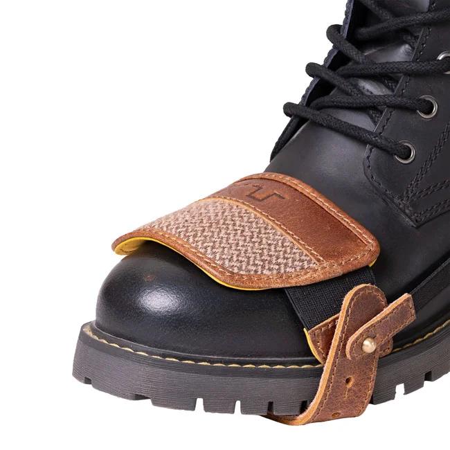 Tripmachine Trip Machine x DGR shoe protector cognac brown