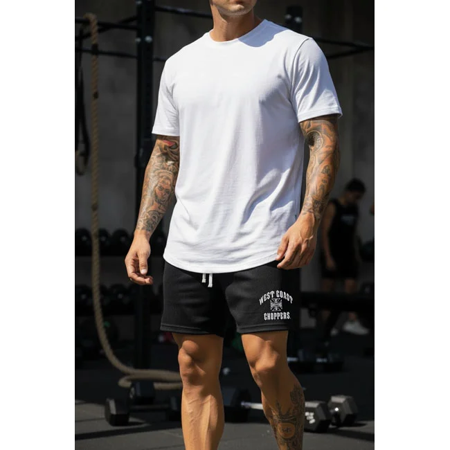 West Coast Choppers Iron Mesh shorts black