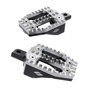 Kraus Kraus, EXO foot peg set. Machined alu top / Black alu base
