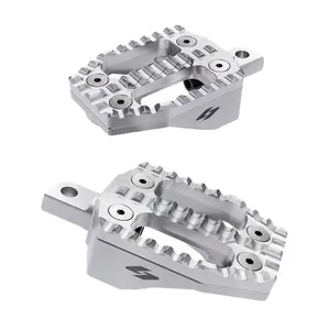 Kraus Kraus, EXO foot peg set. Machined alu top / Machin. alu base