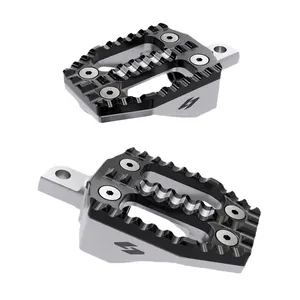 Kraus Kraus, EXO foot peg set. Black alu top / Machined alu base
