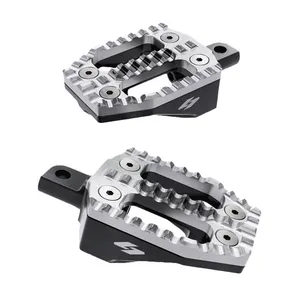 Kraus Kraus, EXO foot peg peg set. Black alu top / Machi. alu base