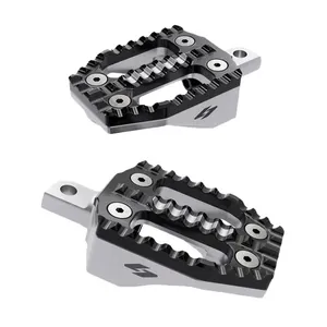 Kraus Kraus, EXO foot peg peg set. Black alu top / Machi. alu base