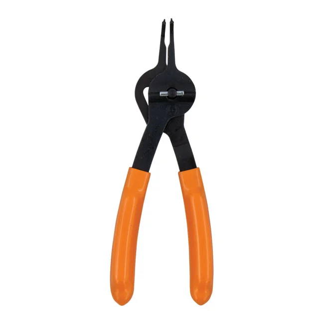 Lang Tools Int/ext. V-Notch ret. ring pliers. 1mm tips / 45deg