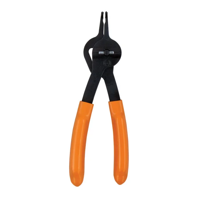 Lang Tools Int/ext. V-Notch ret. ring pliers. 1mm tips / 90deg