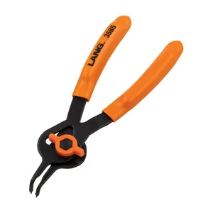 Lang Tools Lang, int/ext. V-Notch ret. ring pliers. 1mm tips / 90deg