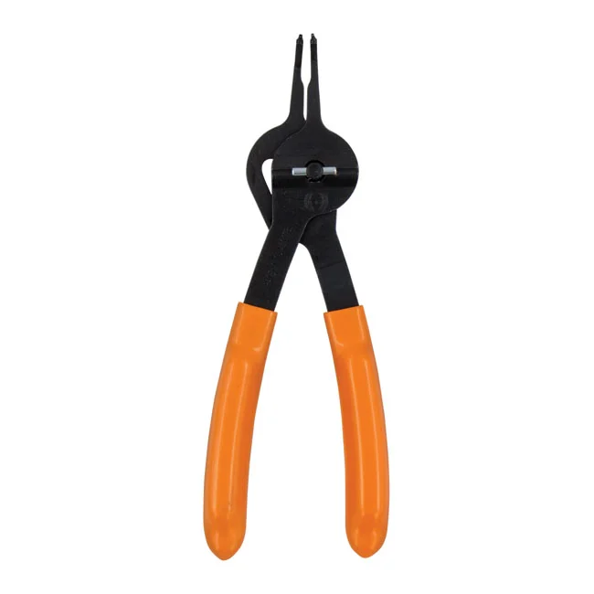 Lang Tools Int/ext. V-Notch ret. ring pliers. 1.2mm tips / 45deg