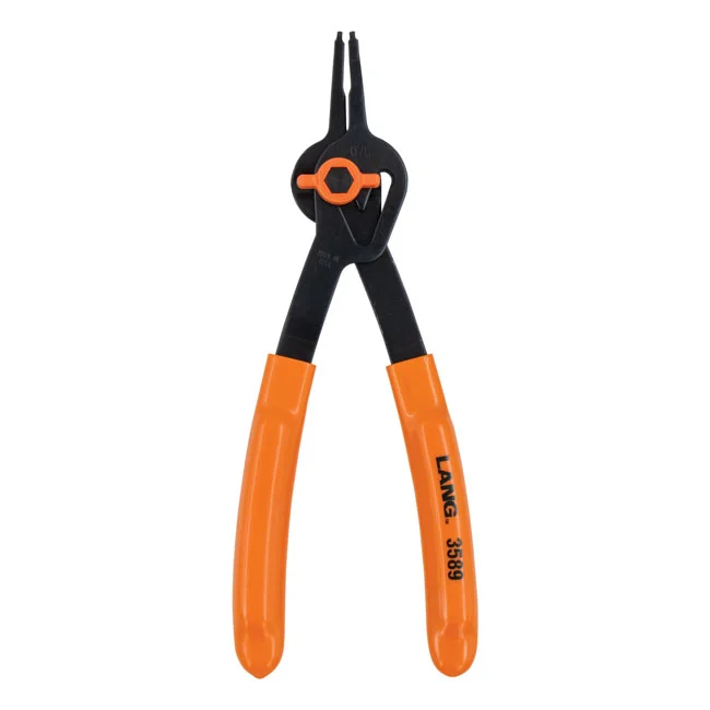 Lang Tools Int/ext. V-Notch ret. ring pliers. 1.8mm tips / 0deg