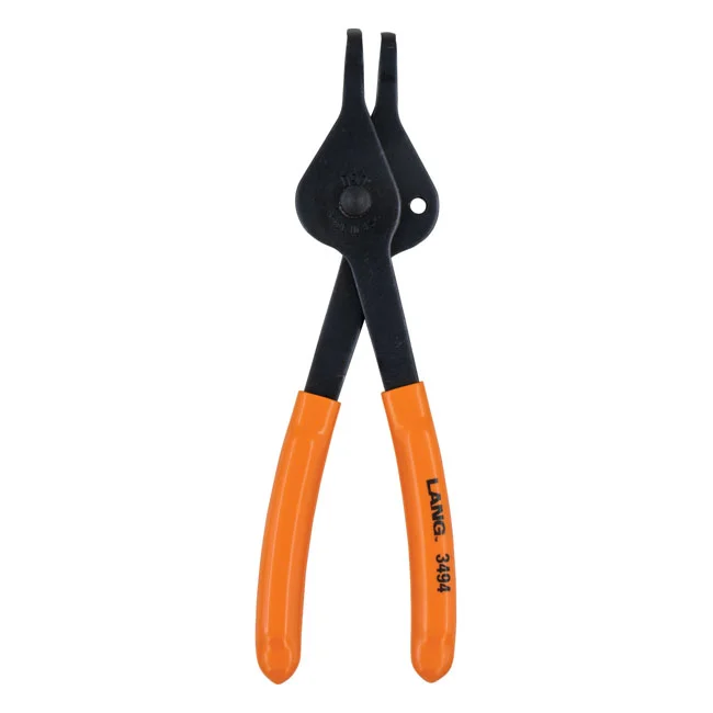Lang Tools Int/ext. V-Notch ret. ring pliers. 2.3mm tips / 90deg