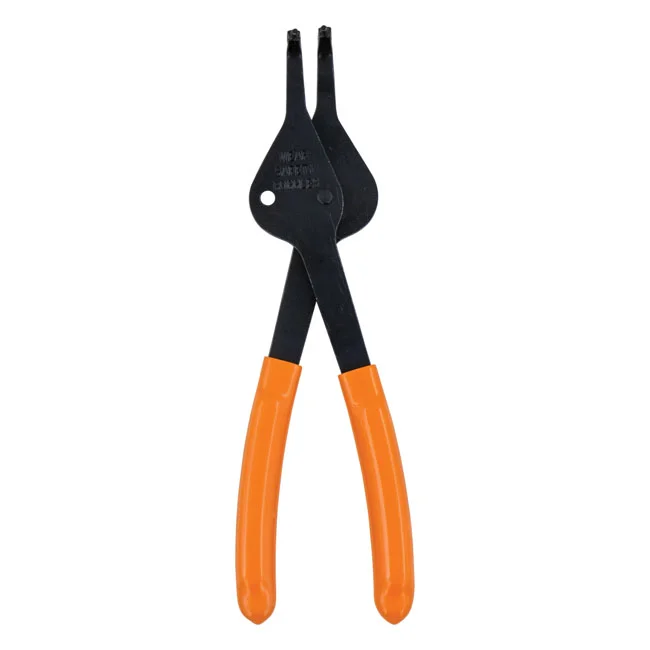 Lang Tools Int/ext. V-Notch ret. ring pliers. 2.3mm tips / 90deg