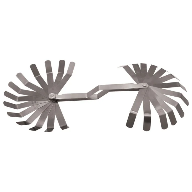 Lang Tools 26-blade feeler gauge US/Metric. Offset blades