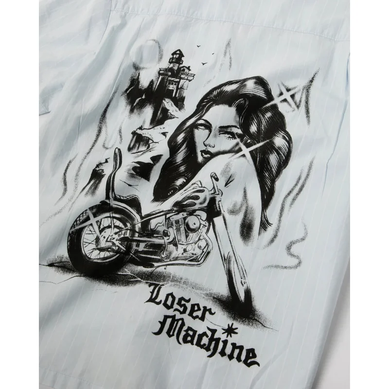 Loser Machine Company Attendant shirt light blue