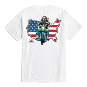 Loser Machine Company Loser Machine Destination America t-shirt white
