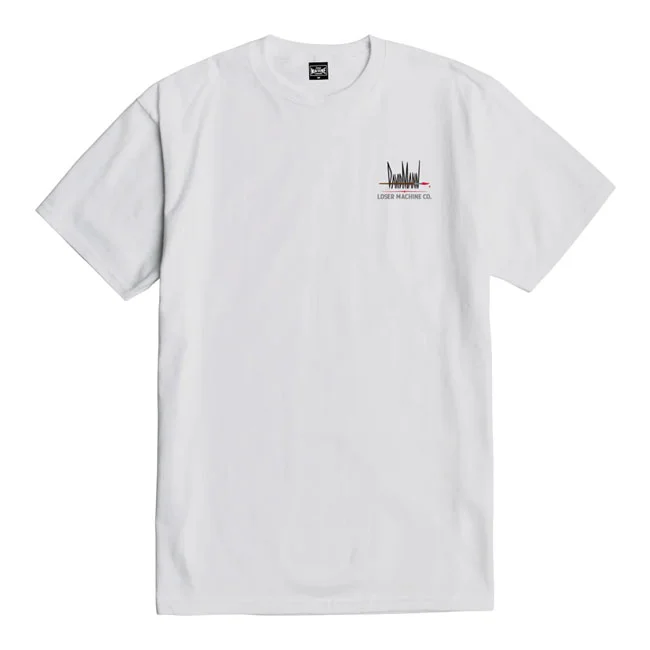 Loser Machine Company Gentlemen''S Club t-shirt Vintage White