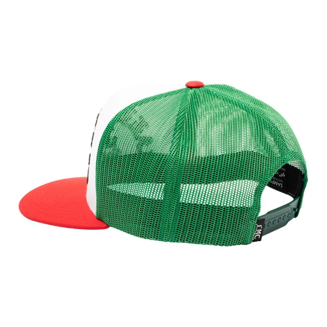 Loser Machine Company Fanatic cap red/white/green