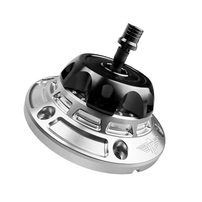 HeinzBikes ''Performance'' vented gas cap set. Silver/Black