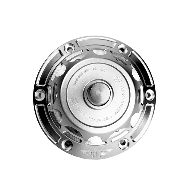 HeinzBikes ''Performance'' vented gas cap set. Silver/Silver