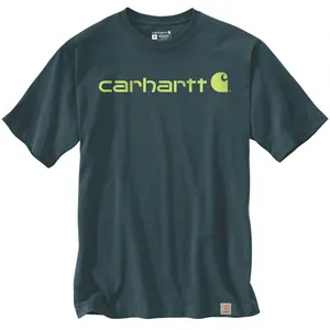 Carhartt Carhartt Dearborn Relaxed logo t-shirt Dark harbor teal