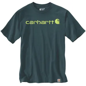 Carhartt Carhartt Dearborn Relaxed logo t-shirt Dark harbor teal