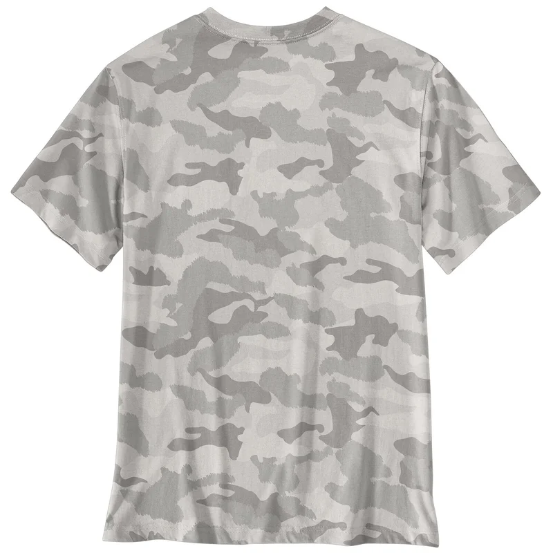 Carhartt Irvine Relaxed Camo T-Shirt Fossil tan camo