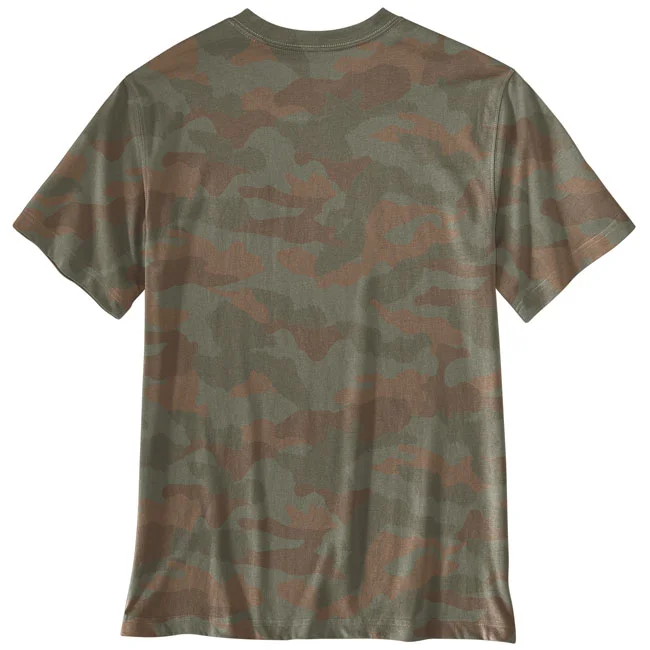 Carhartt Irvine Relaxed Camo T-Shirt Army green camo