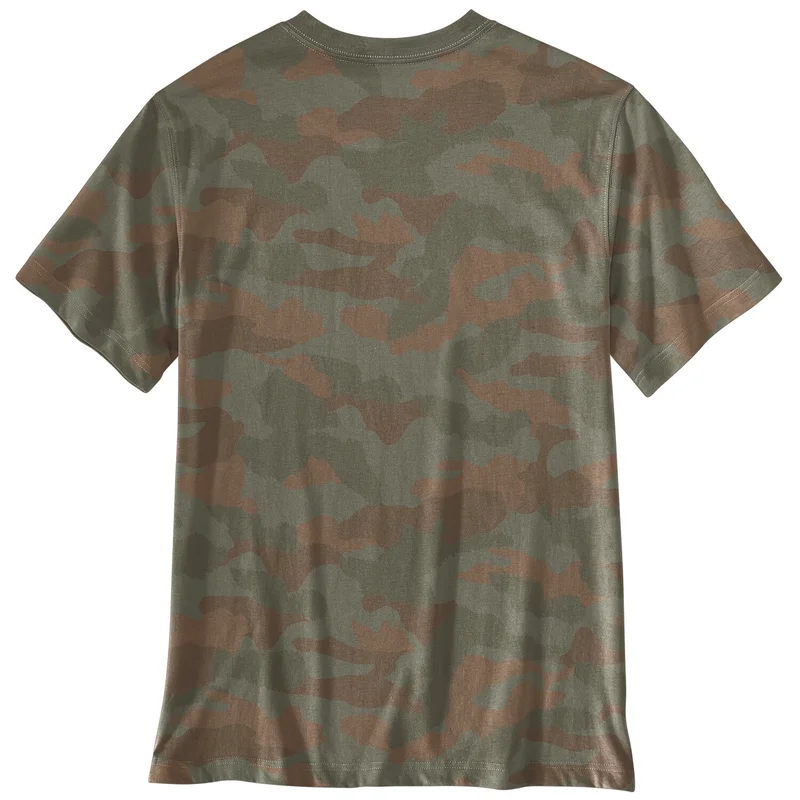Carhartt Irvine Relaxed Camo T-Shirt Army green camo