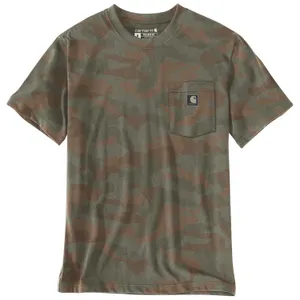 Carhartt Carhartt Irvine Relaxed Camo T-Shirt Army green camo