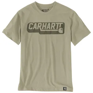 Carhartt Carhartt Irvine Relaxed Camo logo T-Shirt faded fatigue