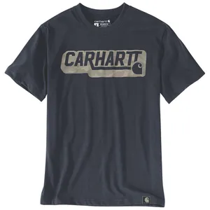 Carhartt Carhartt Irvine Relaxed Camo logo T-Shirt navy