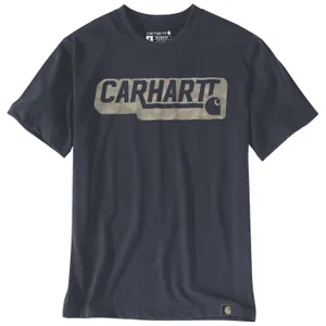 Carhartt Carhartt Irvine Relaxed Camo logo T-Shirt navy