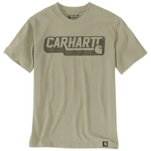 Carhartt Carhartt Irvine Relaxed Camo logo T-Shirt faded fatigue