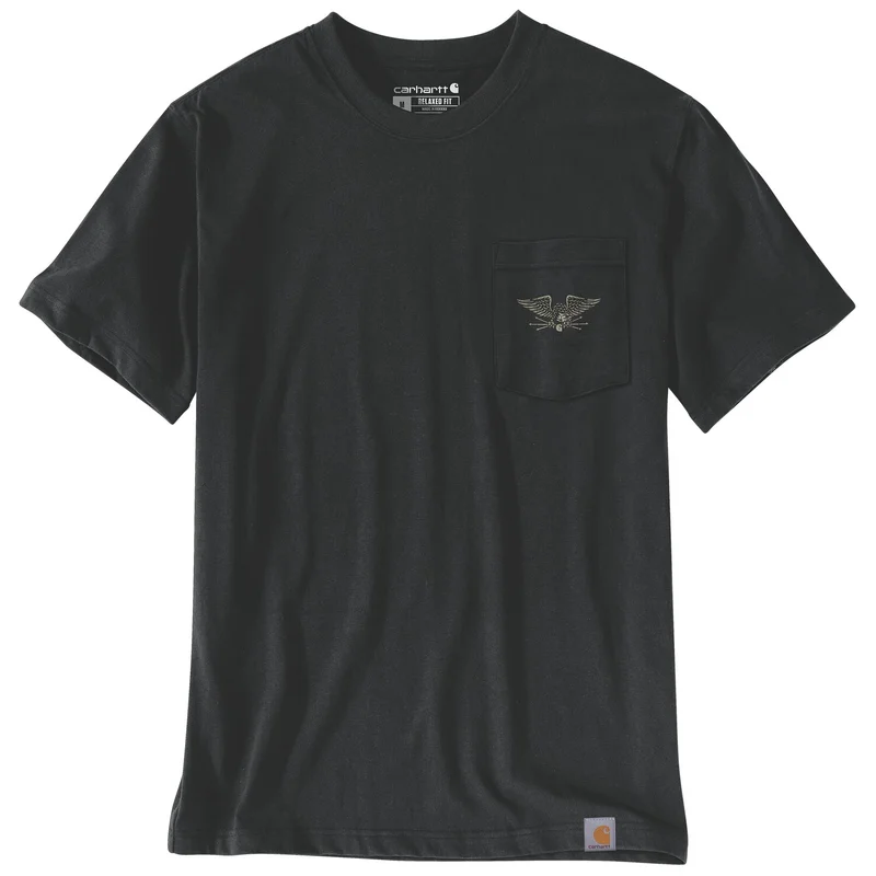 Carhartt Irvine Relaxed Hardwork Eagle T-Shirt black
