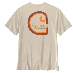 Carhartt Carhartt Irvine Relaxed Multi Color C T-Shirt oat milk