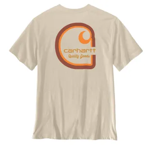 Carhartt Carhartt Irvine Relaxed Multi Color C T-Shirt oat milk