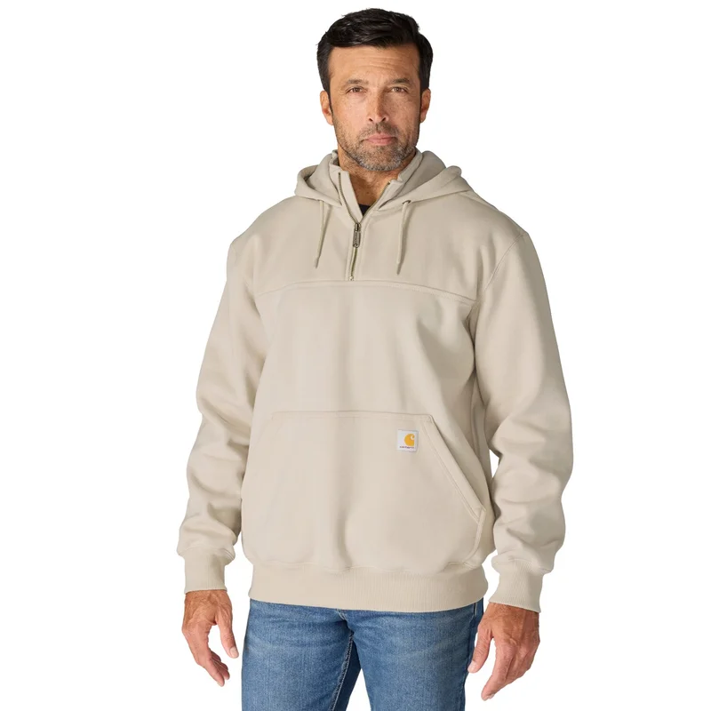 Carhartt Paxton 1/4 Zip sweatshirt cobblestone