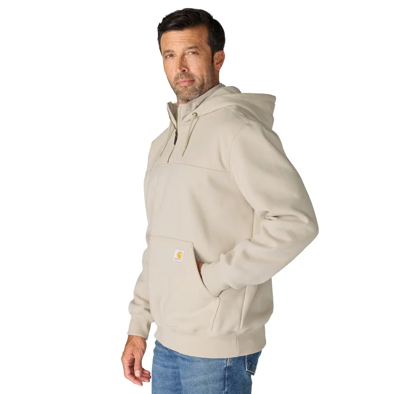 Carhartt Paxton 1/4 Zip sweatshirt cobblestone