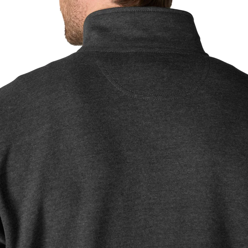 Carhartt Marquette 1/4 Zip Mock Neck sweatshirt carbon heath