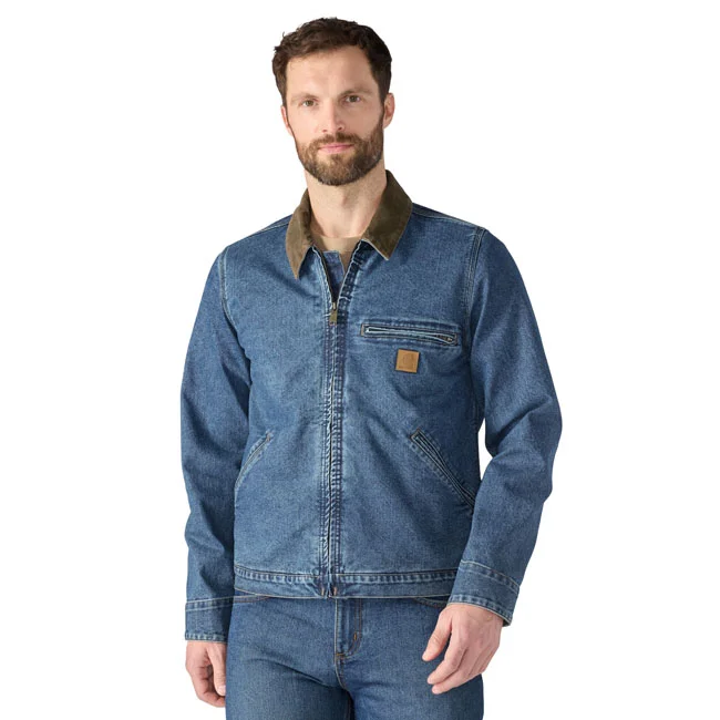 Carhartt Denim Detroit jacket muskegon