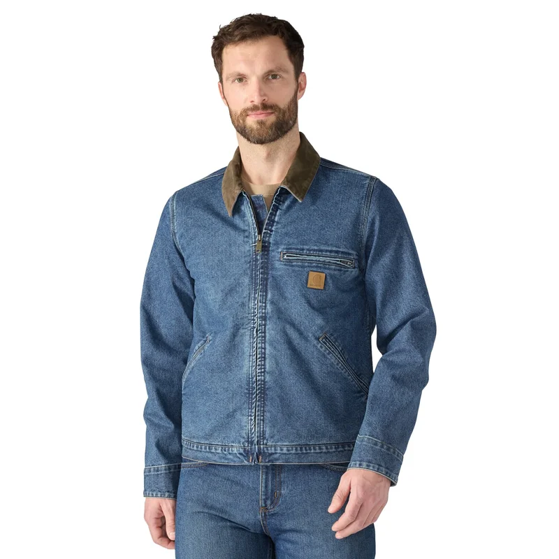 Carhartt Denim Detroit jacket muskegon