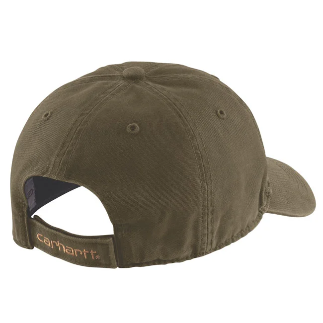 Carhartt Odessa Leatherette cap burnished logs