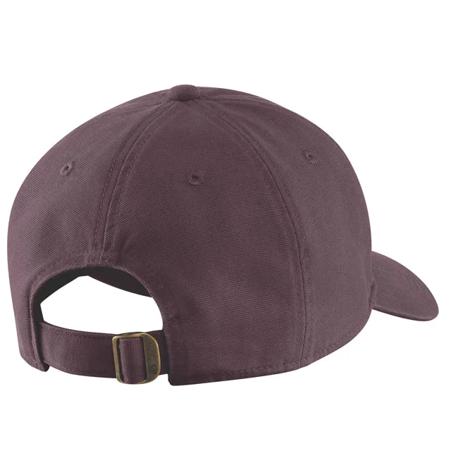 Carhartt Canvas Embroidered Graphic cap deep cherrywood